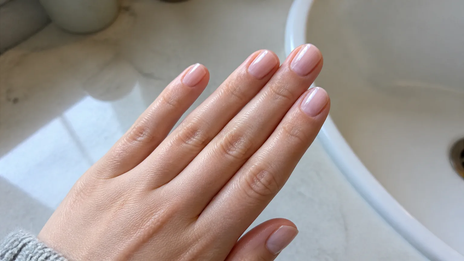 OPI Bubble Bath vs Essie Mademoiselle {"description":"