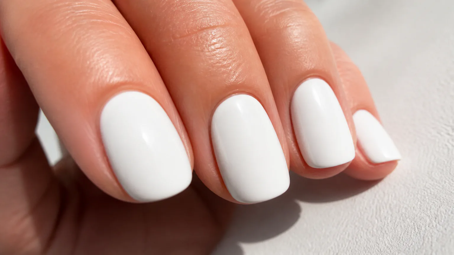 OPI Nail Lacquer Alpine Snow swatches