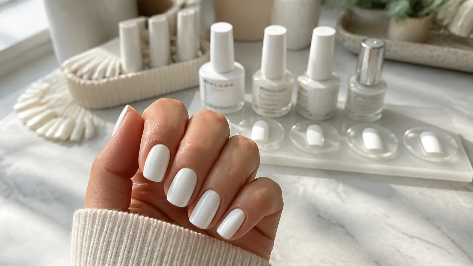 OPI Alpine Snow swatches which alpine