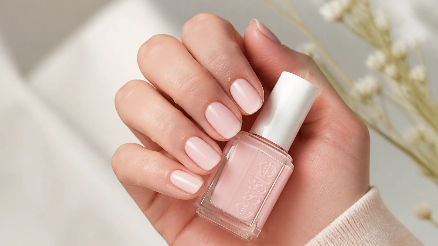 Essie Ballet Slippers in pale pink