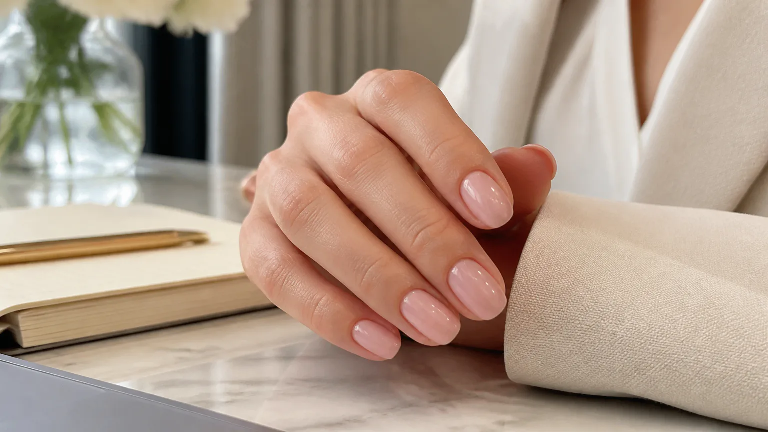 Essie Ballet Slippers glossy finish