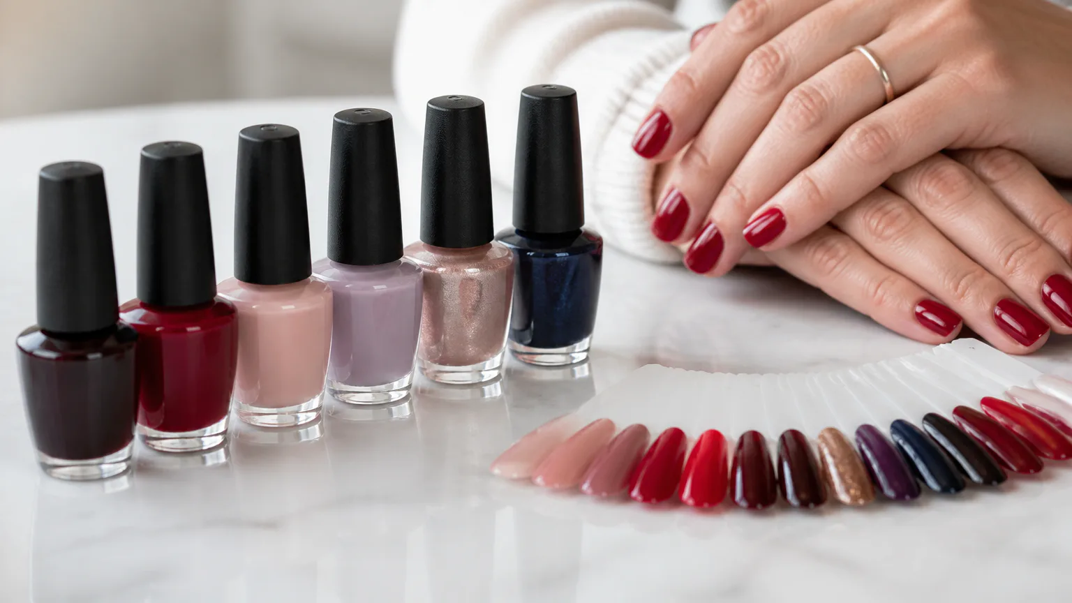 OPI nail polish bottles