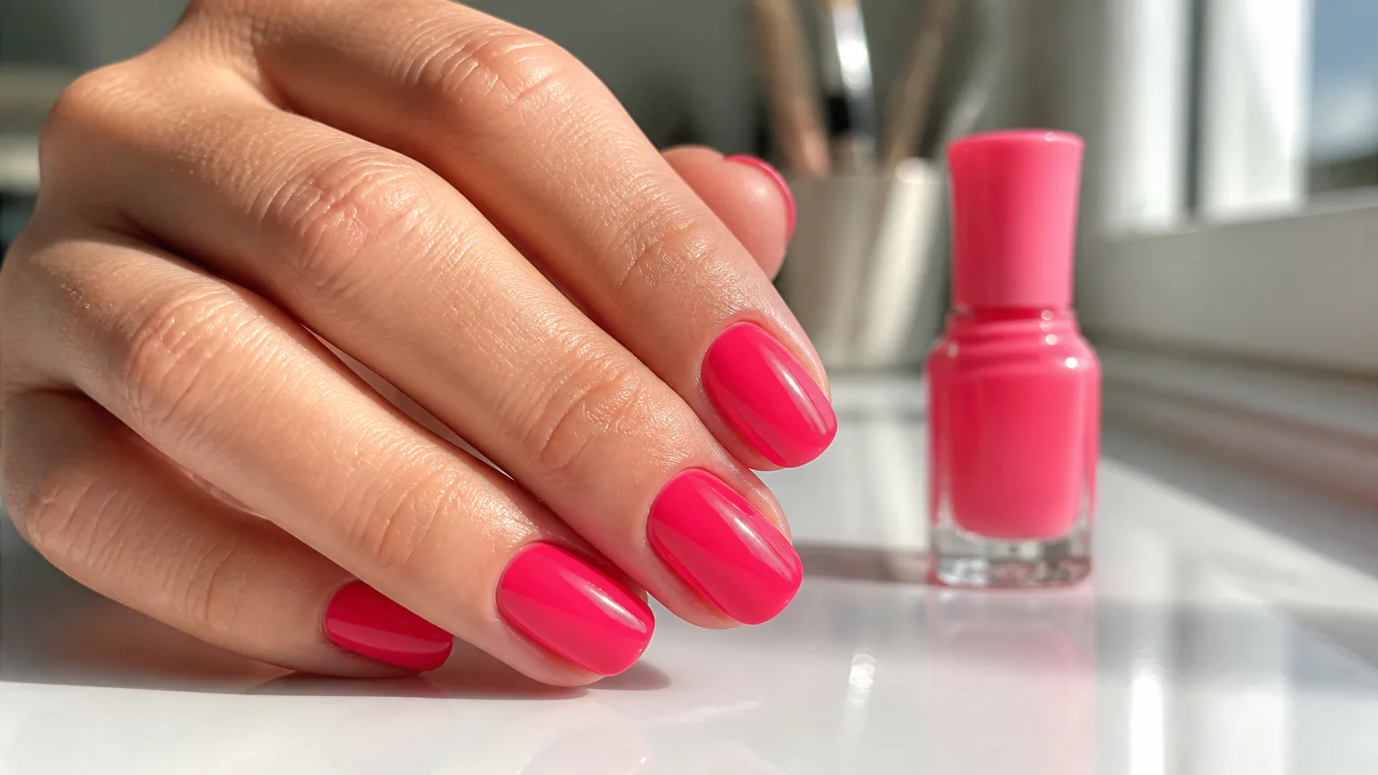 Sally Hansen Insta-Dri in pink