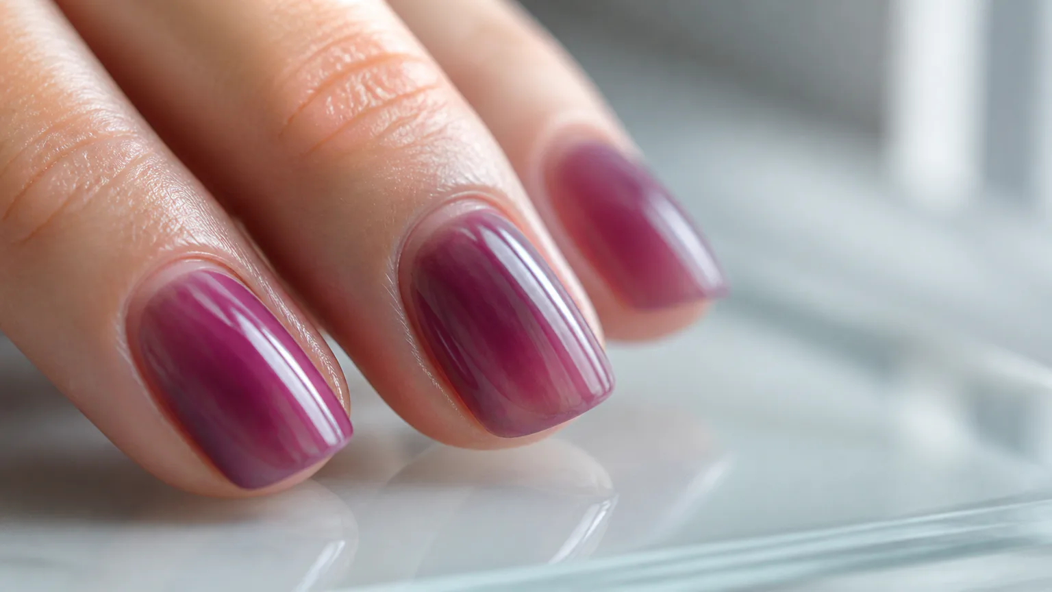 Cirque Colors Açaí Jelly sheer finish