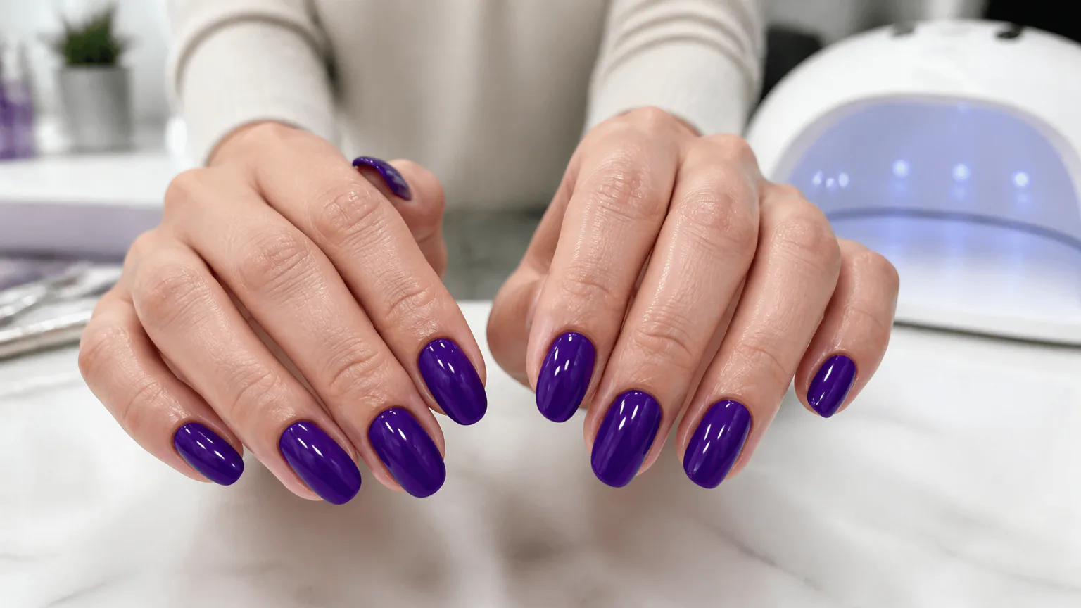 Best Purple Nail Polish dnd gel