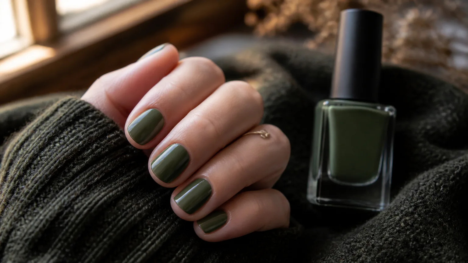 Best Green Nail Polish holo taco