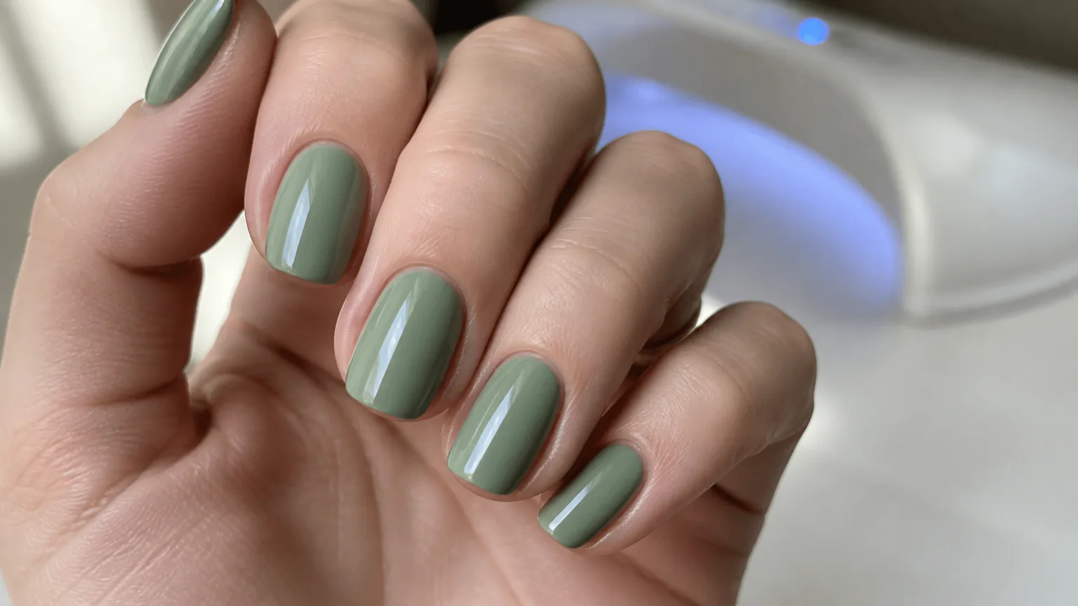 Manucurist Green Flash Sauge glossy finish