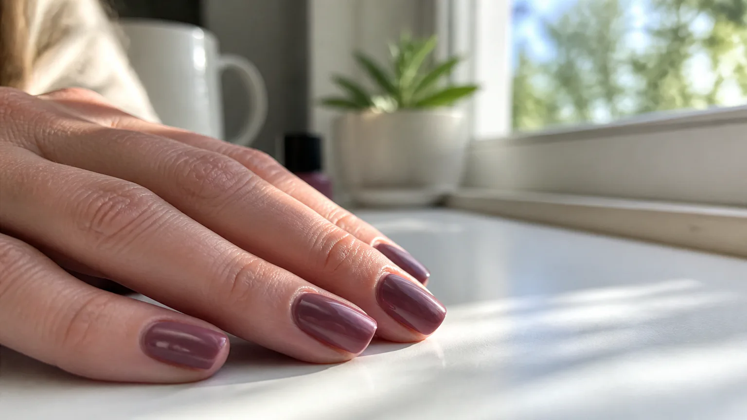 CND Vinylux Long Wear Polish in mauve