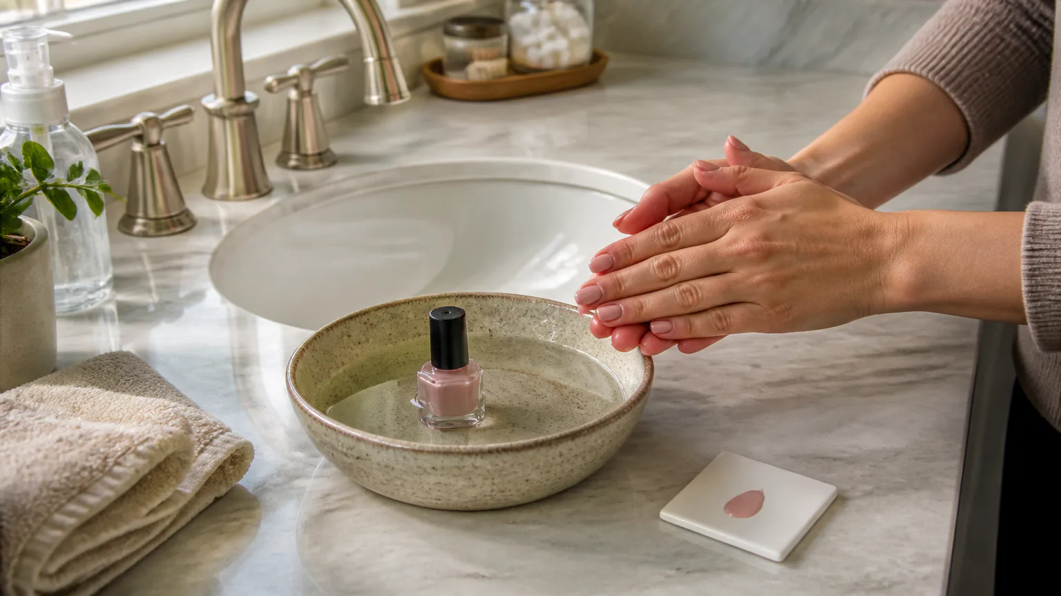 How to Revive Old Nail Polish {"description":"N try warm