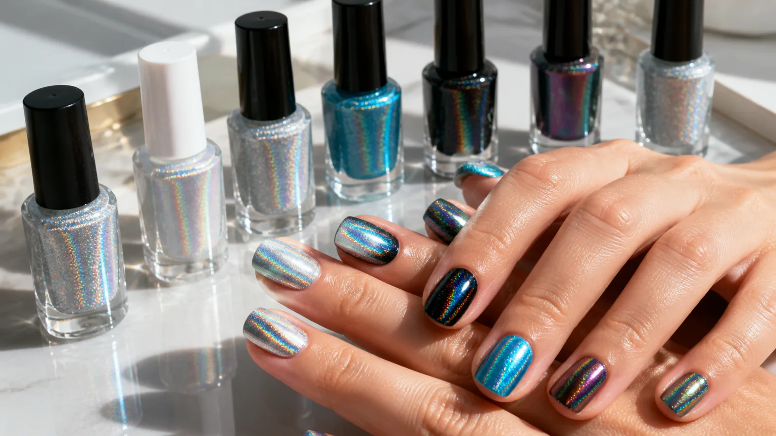 Best Holographic Nail Polish {"description":"H