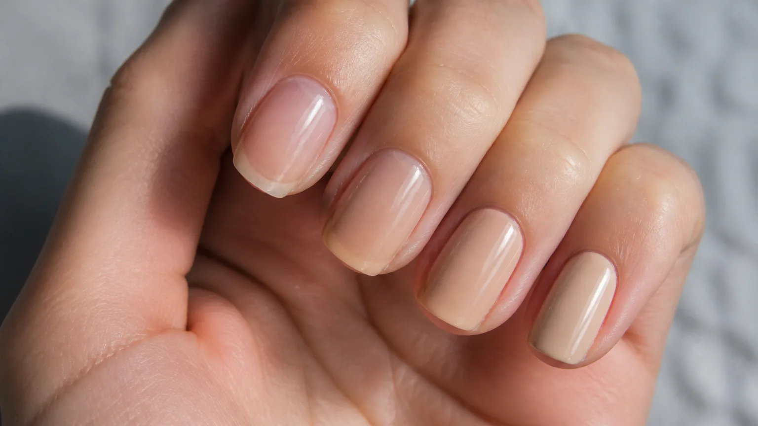 OPI Samoan Sand sheer finish