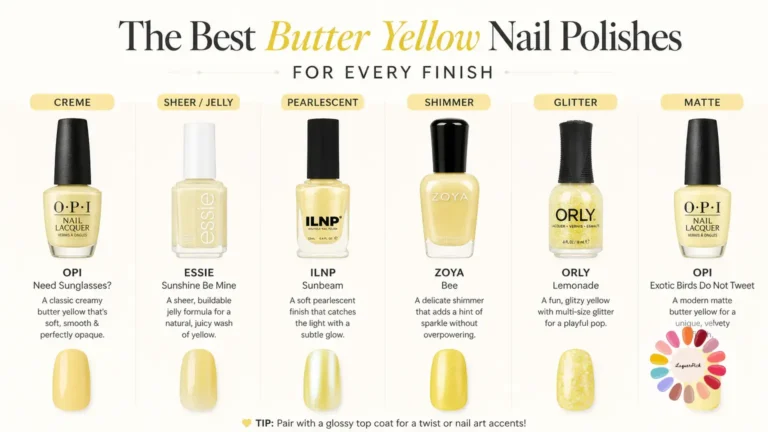 Best Butter Yellow Nail Polishes for Every Finish