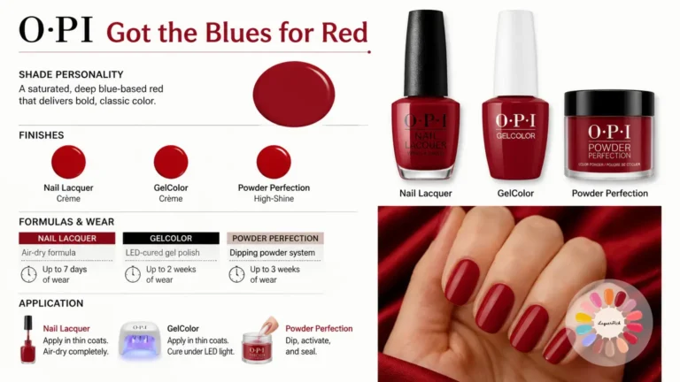 OPI Got the Blues for Red