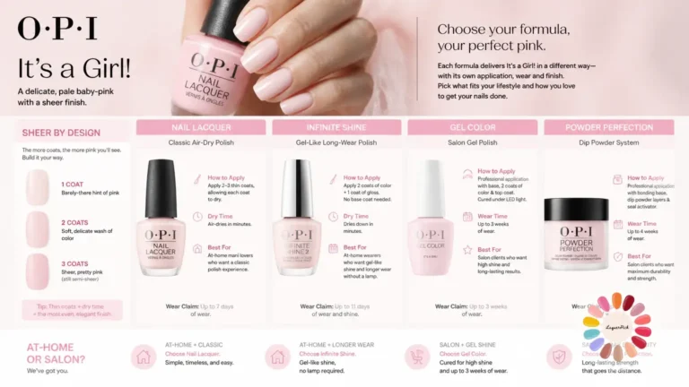 OPI It's a Girl: Shade, Coverage & Formula Guide